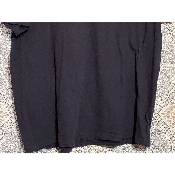 Michael Kors Mens Navy Blue Signature Logo Graphic T Shirt Xl - Picture 5 of 7